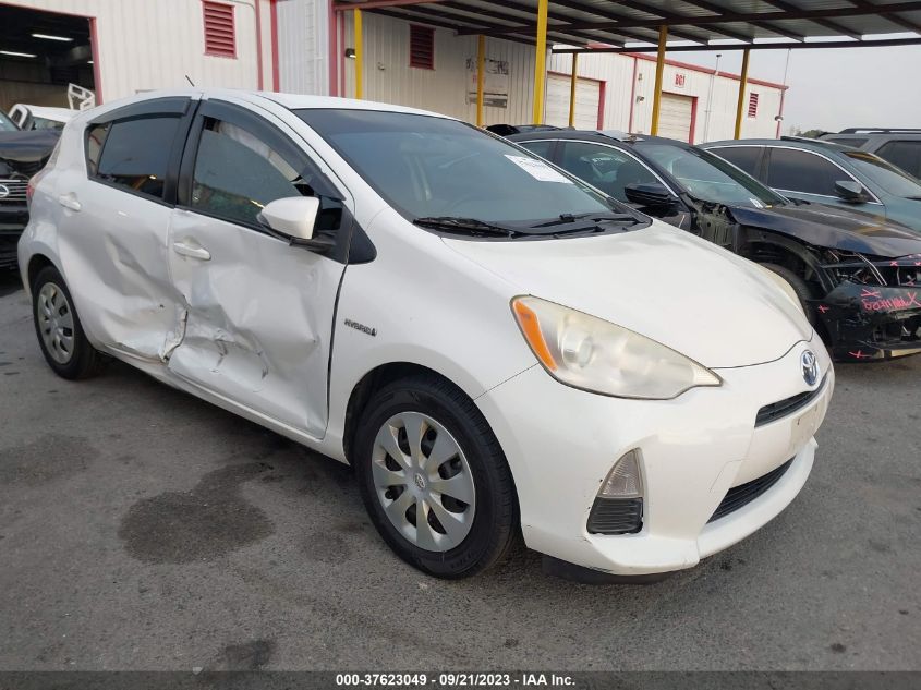 2013 TOYOTA PRIUS C - JTDKDTB35D1538571