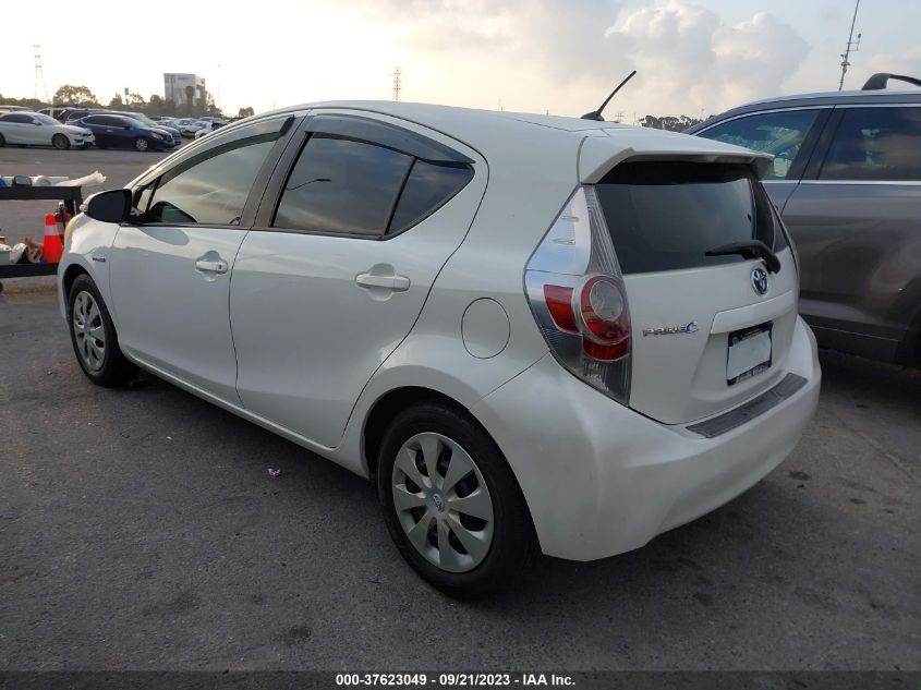 2013 TOYOTA PRIUS C - JTDKDTB35D1538571