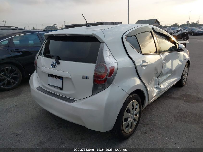 2013 TOYOTA PRIUS C - JTDKDTB35D1538571