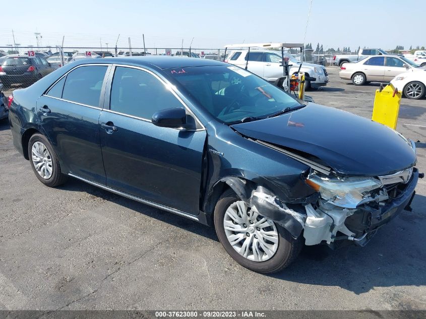 2013 TOYOTA CAMRY HYBRID LE/XLE - 4T1BD1FK2DU068631