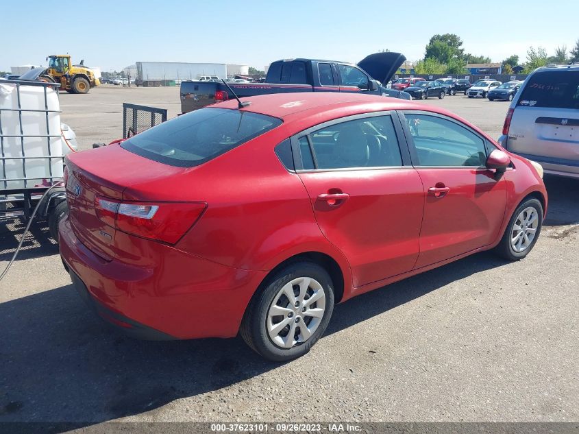 2013 KIA RIO EX - KNADN4A35D6273874