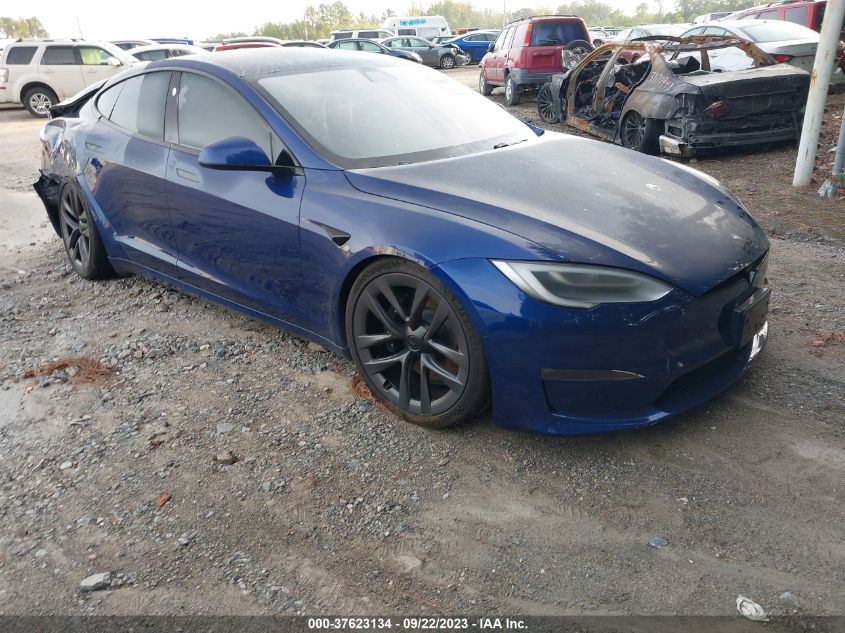 5YJSA1E57MF438957 TESLA MODEL S LONG RANGE 2021