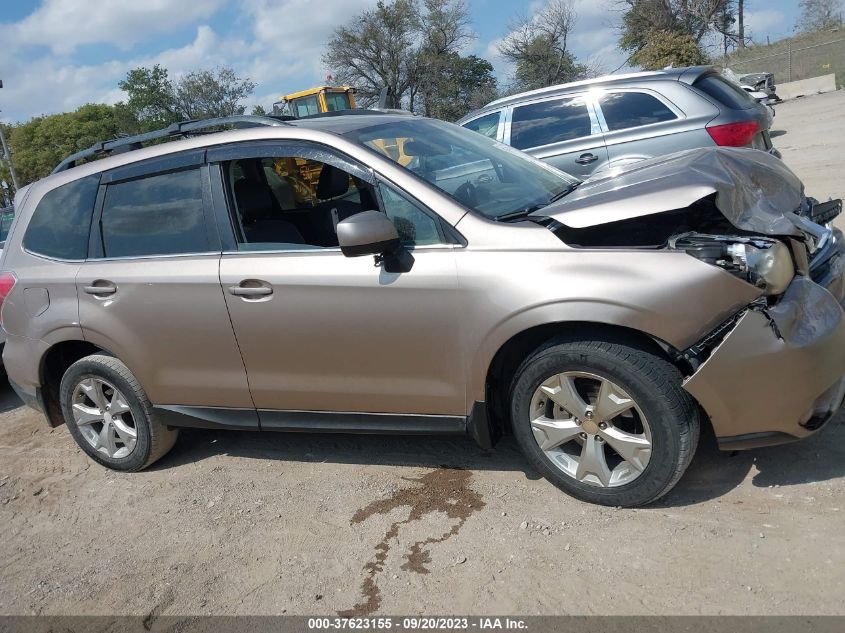 2014 SUBARU FORESTER 2.5I LIMITED - JF2SJAHC6EH542143