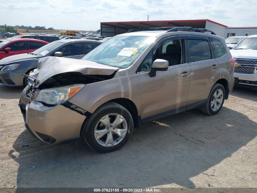 2014 SUBARU FORESTER 2.5I LIMITED - JF2SJAHC6EH542143
