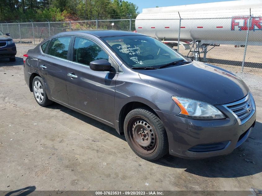 2014 NISSAN SENTRA S - 3N1AB7AP7EL692452