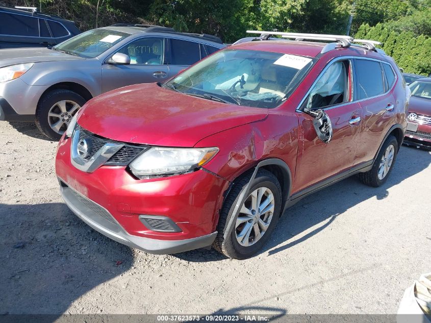 2015 NISSAN ROGUE SV - KNMAT2MV0FP551865