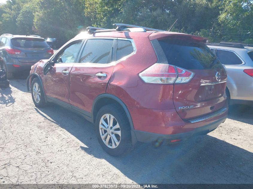 2015 NISSAN ROGUE SV - KNMAT2MV0FP551865