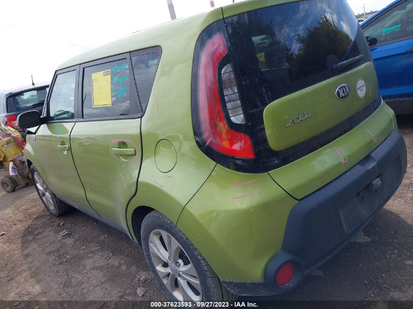 2015 KIA SOUL + - KNDJP3A54F7787837