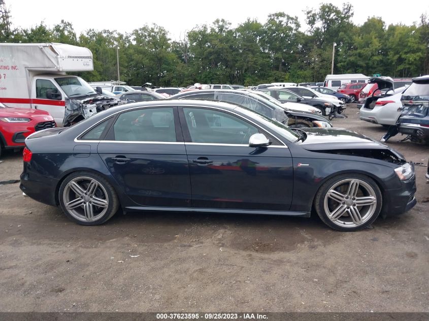 2014 AUDI S4 PREMIUM PLUS - WAUBGAFL5EA148901