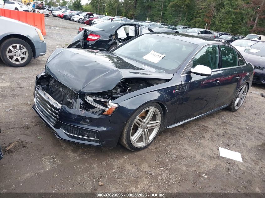 2014 AUDI S4 PREMIUM PLUS - WAUBGAFL5EA148901