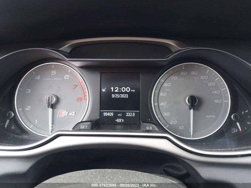 2014 AUDI S4 PREMIUM PLUS - WAUBGAFL5EA148901