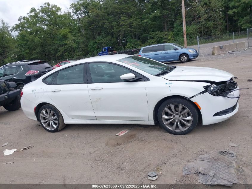 2015 CHRYSLER 200 S - 1C3CCCBB3FN658951