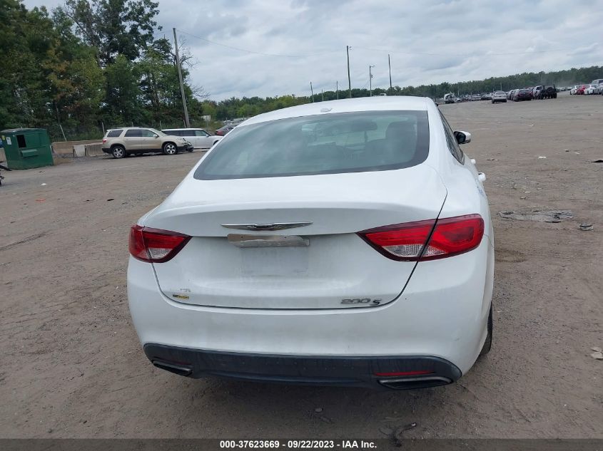2015 CHRYSLER 200 S - 1C3CCCBB3FN658951