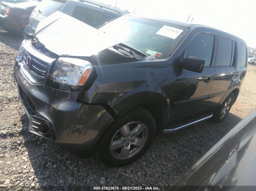 2014 HONDA PILOT LX - 5FNYF4H29EB050242