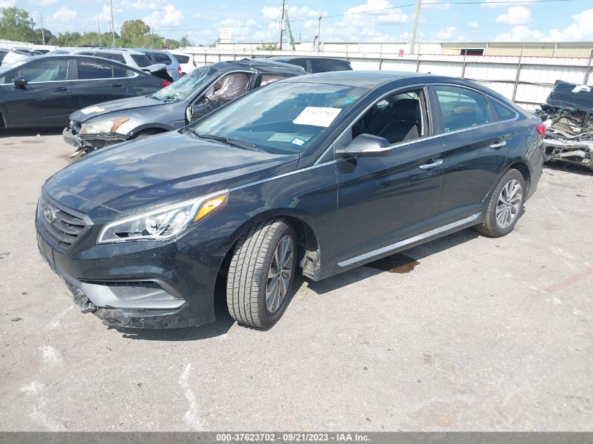 2015 HYUNDAI SONATA SPORT/LIMITED - 5NPE34AF4FH046675