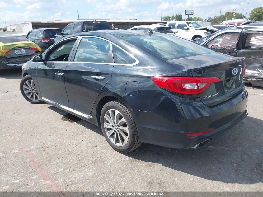 2015 HYUNDAI SONATA SPORT/LIMITED - 5NPE34AF4FH046675