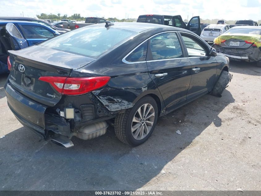 2015 HYUNDAI SONATA SPORT/LIMITED - 5NPE34AF4FH046675