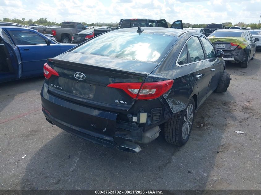 2015 HYUNDAI SONATA SPORT/LIMITED - 5NPE34AF4FH046675