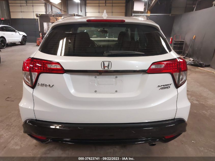 2019 HONDA HR-V SPORT - 3CZRU6H12KM725427