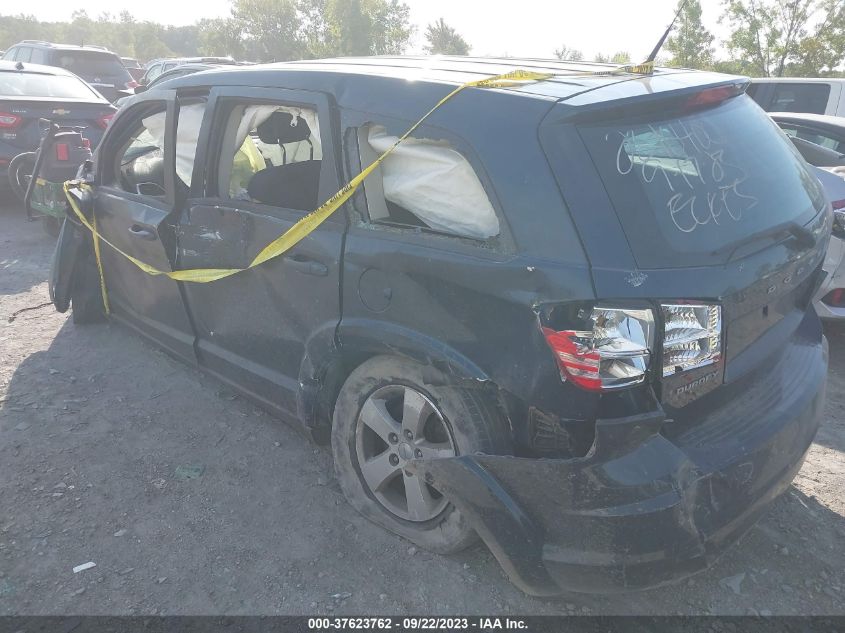 2013 DODGE JOURNEY SE - 3C4PDCAB0DT531843