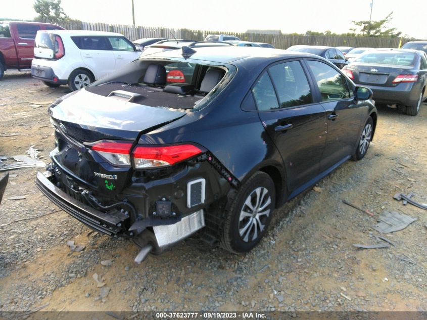 JTDEAMDEXNJ047845 Toyota Corolla HYBRID LE 4