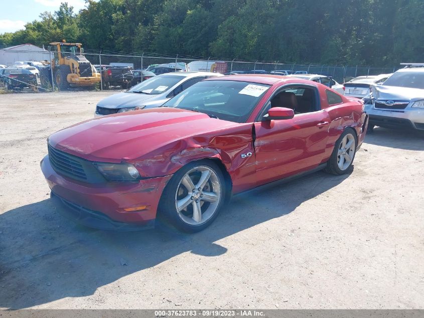 1ZVBP8CF7B5133604 2011 FORD MUSTANG, photo no. 2