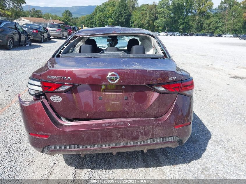 2022 NISSAN SENTRA SV - 3N1AB8CV5NY296413