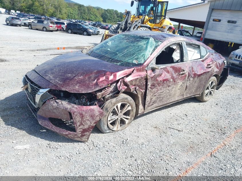 2022 NISSAN SENTRA SV - 3N1AB8CV5NY296413