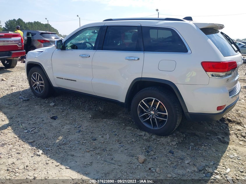 VIN 1C4RJEBG9HC642058 2017 JEEP GRAND CHEROKEE LIMITED