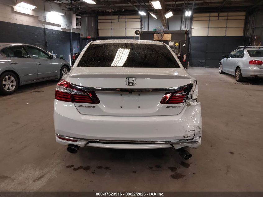 2016 HONDA ACCORD SEDAN SPORT - 1HGCR2F52GA183036