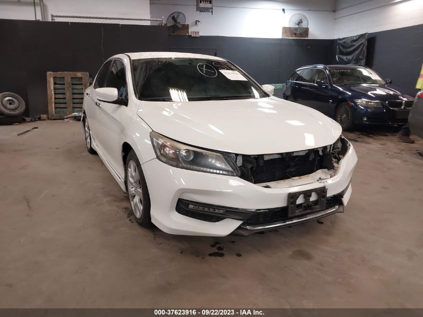 2016 HONDA ACCORD SEDAN SPORT - 1HGCR2F52GA183036