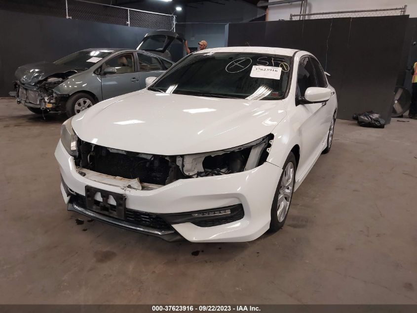 2016 HONDA ACCORD SEDAN SPORT - 1HGCR2F52GA183036