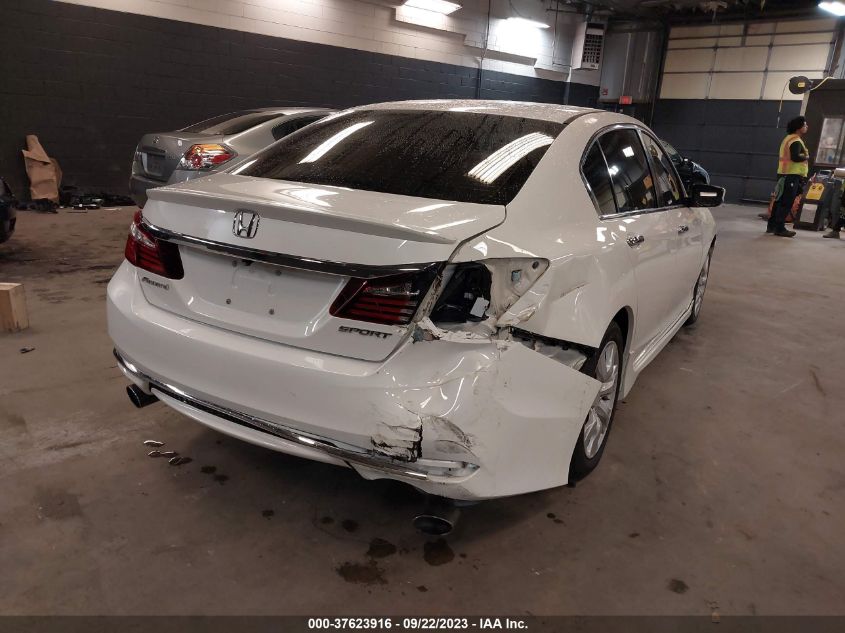 2016 HONDA ACCORD SEDAN SPORT - 1HGCR2F52GA183036