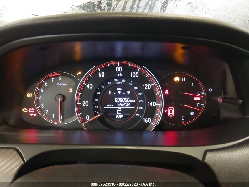 2016 HONDA ACCORD SEDAN SPORT - 1HGCR2F52GA183036