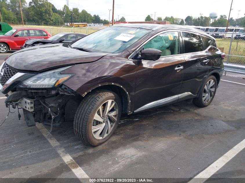 5N1AZ2MJ3KN102645 Nissan Murano S/SL/SV/PLATINUM 2