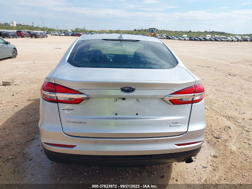 2019 FORD FUSION SE - 3FA6P0HD5KR268399