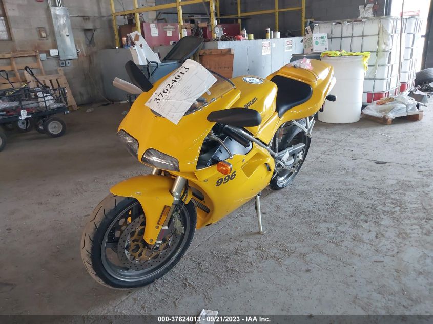 2000 DUCATI 996 S ZDM1SB5T4YB006076