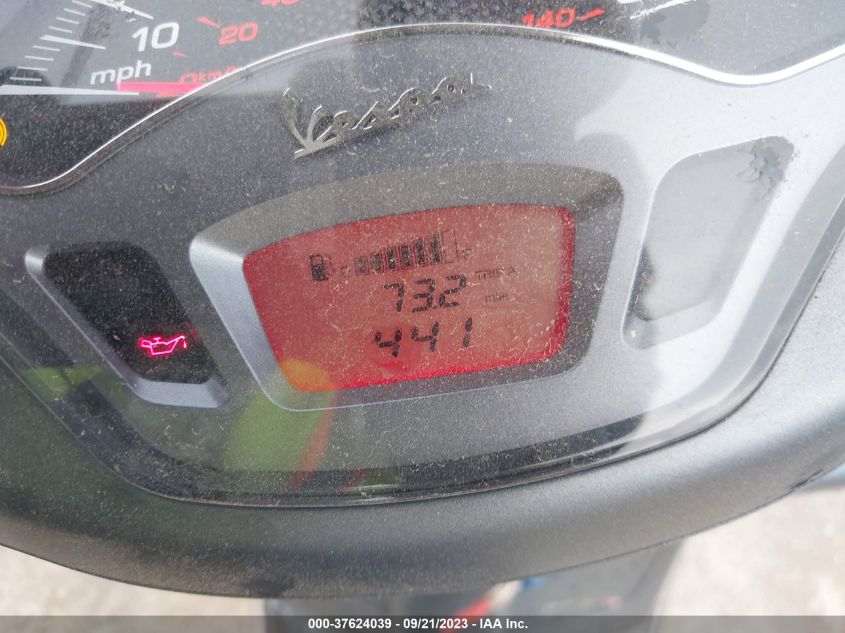 2017 VESPA SPRINT 150 3V ZAPM818G6H5402085