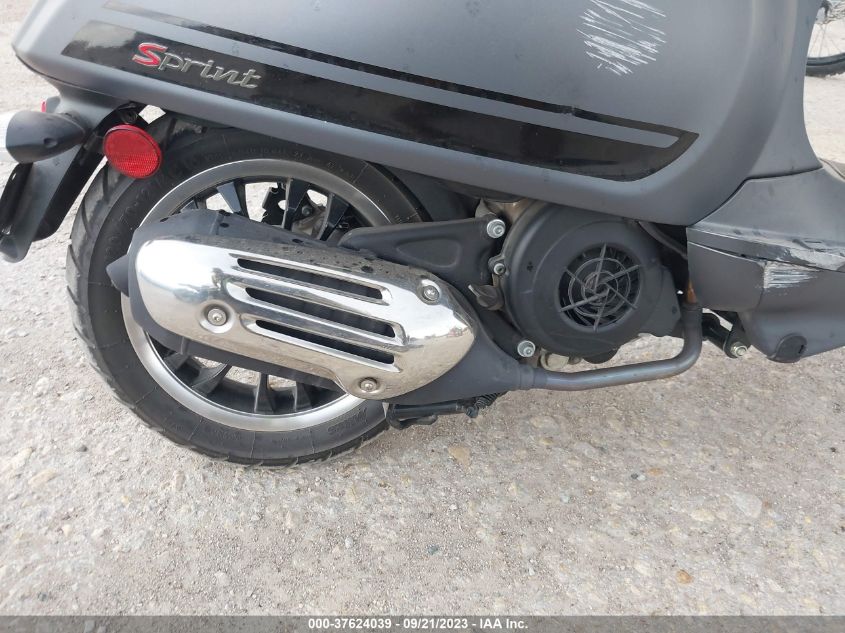 2017 VESPA SPRINT 150 3V ZAPM818G6H5402085