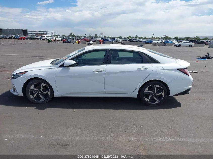 2021 HYUNDAI ELANTRA HYBRID LIMITED - KMHLN4AJ7MU004697