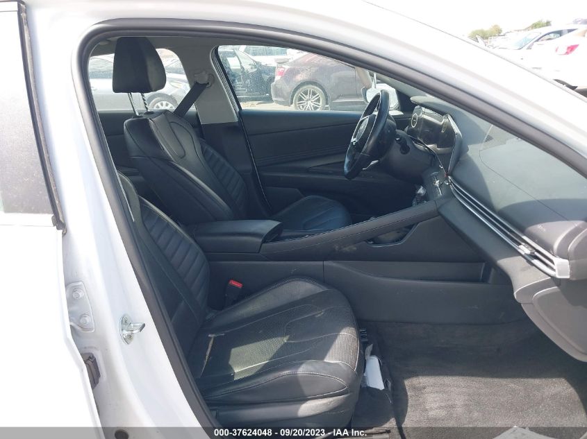 2021 HYUNDAI ELANTRA HYBRID LIMITED - KMHLN4AJ7MU004697
