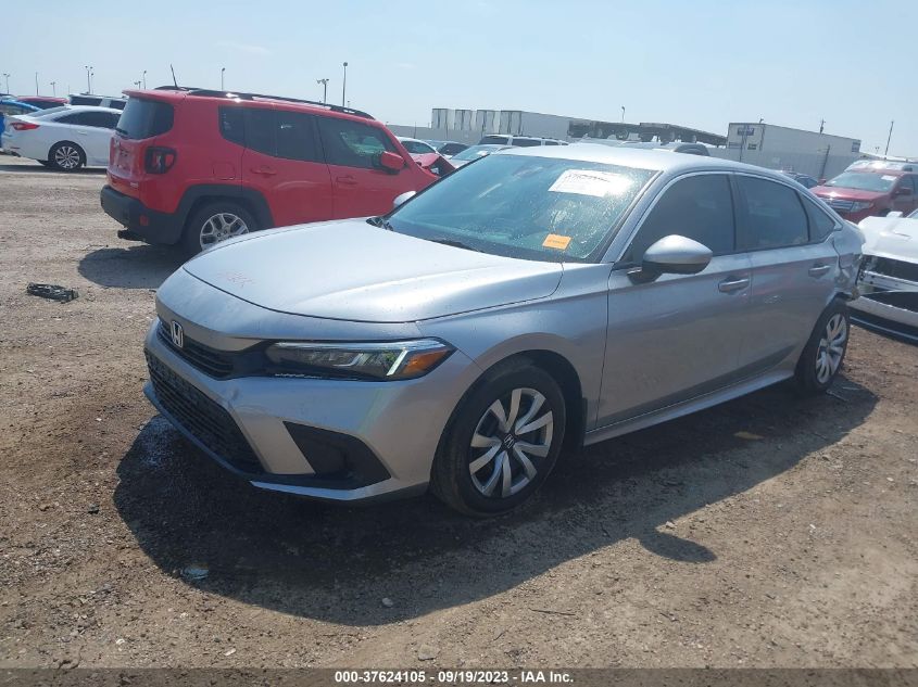 VIN 2HGFE2F20PH568126 2023 HONDA CIVIC SEDAN LX