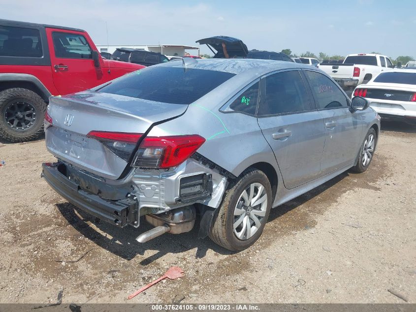 2HGFE2F20PH568126 Honda Civic Sedan LX 4