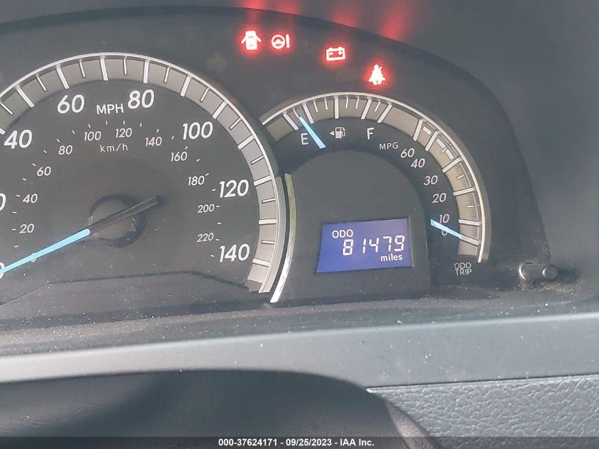 2013 TOYOTA CAMRY L/LE/SE/XLE - 4T1BF1FK0DU297710