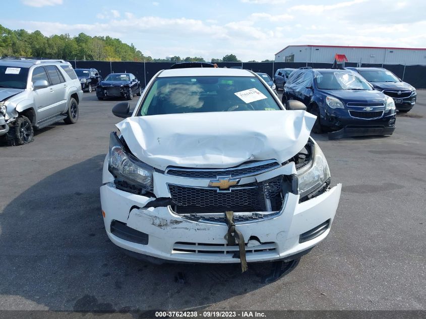 2014 CHEVROLET CRUZE LS - 1G1PA5SGXE7173518