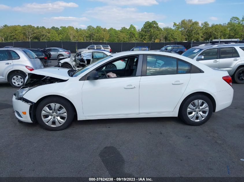 2014 CHEVROLET CRUZE LS - 1G1PA5SGXE7173518