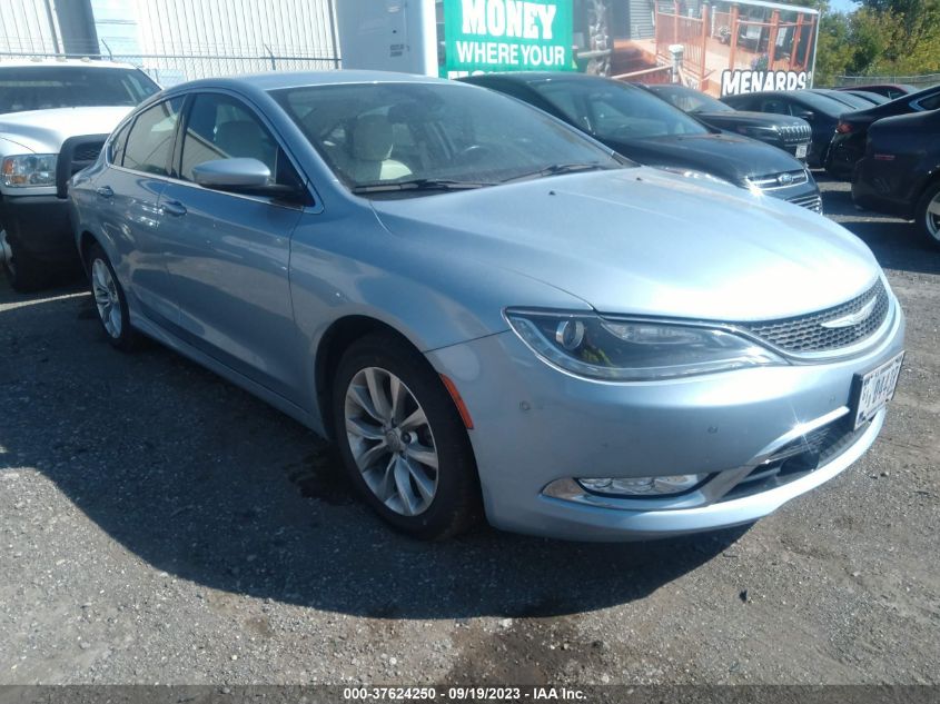 2015 CHRYSLER 200 C - 1C3CCCCB0FN714391
