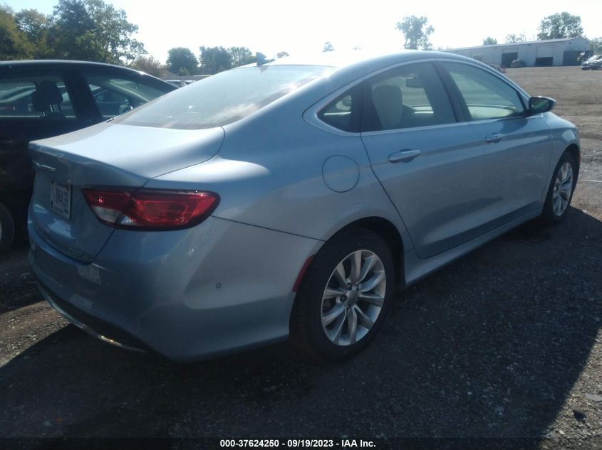 2015 CHRYSLER 200 C - 1C3CCCCB0FN714391