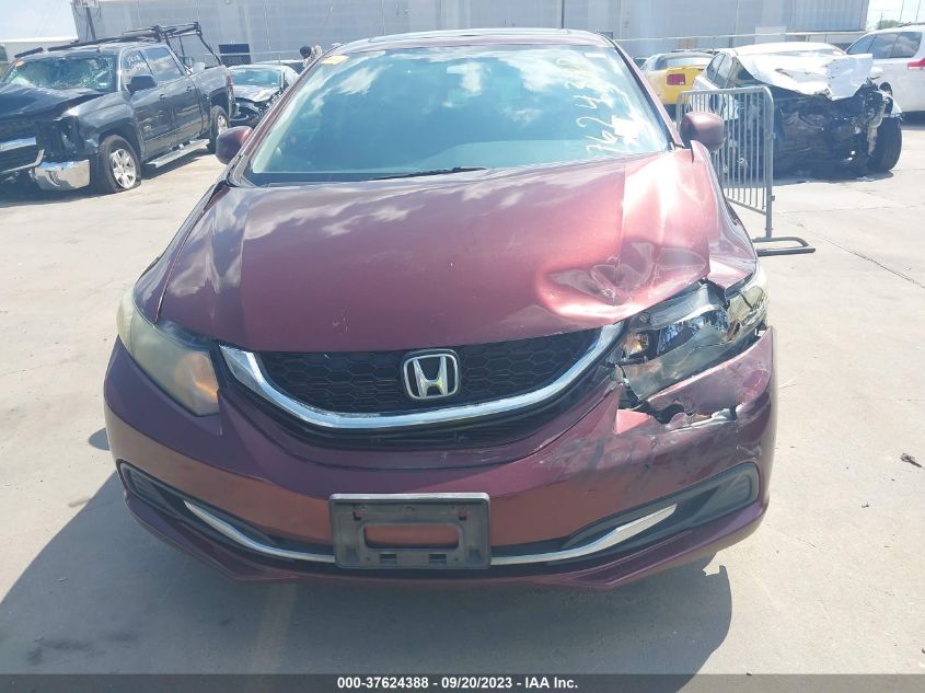 2013 HONDA CIVIC SDN EX - 2HGFB2F88DH541765