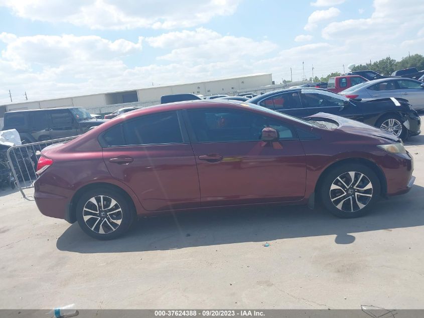 2013 HONDA CIVIC SDN EX - 2HGFB2F88DH541765
